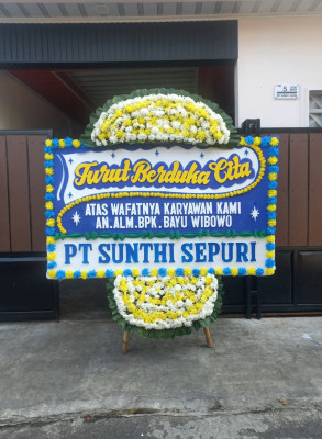 Papan Bunga Duka di Cilebak